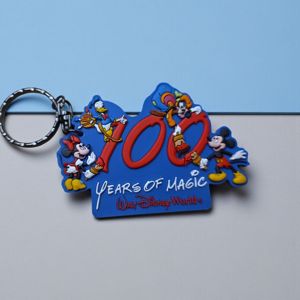 Disney Blue Keychain